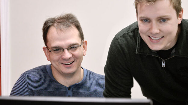 Cubresa engineers working at the Winnipeg facility